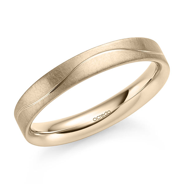 klassischer Trauring/Ehering in Signature Gold 585 von acredo - S-1370-6 klassischer Trauring/Ehering in Signature Gold 585 von acredo - S-1370-6