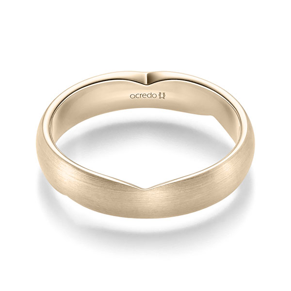 klassischer Trauring/Ehering in Signature Gold 750 von acredo - A-2326-15