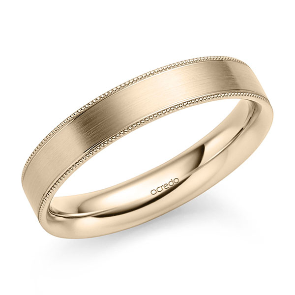 klassischer Trauring/Ehering in Signature Gold 750 von acredo - S-1372-6