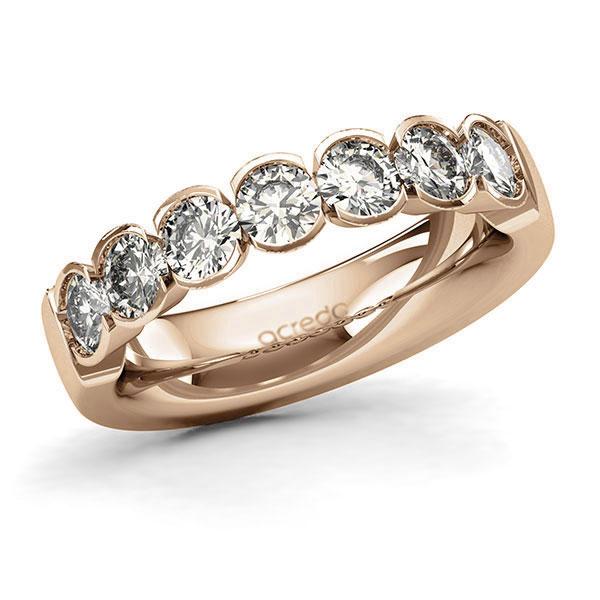 Memoire-Ring Roségold 585 mit 1,4 ct. tw, si
