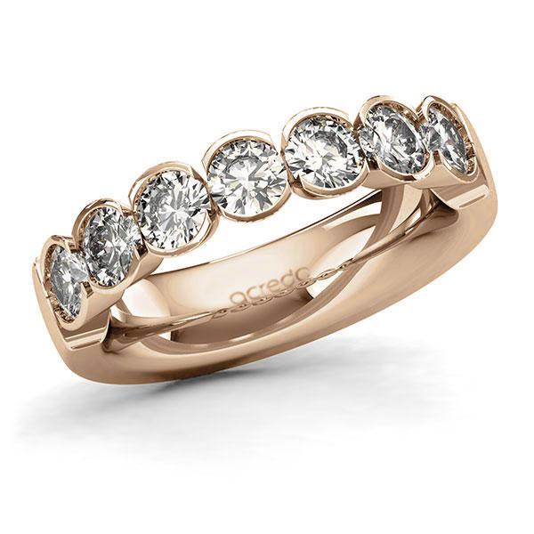Memoire-Ring Roségold 585 mit 1,75 ct. tw, si