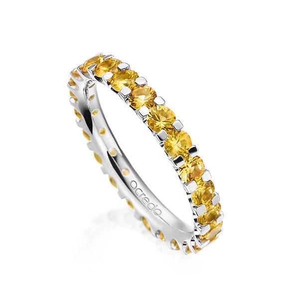 Memoire-Ring Weißgold 585 