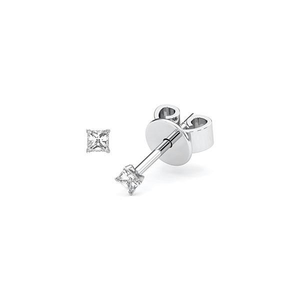 0,25 Ct. Funkelnde Laborgefertigte Diamant Ohrstecker In 14k