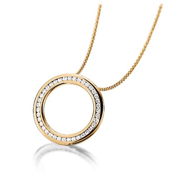 Set in Roségold 585 mit zus. 0,39 ct. Brillant tw, si von acredo