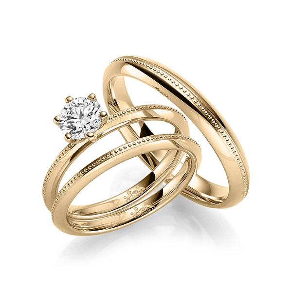 Set in roségoud 14 kt. met 0,7 ct. Briljant tw/si van Steinberg