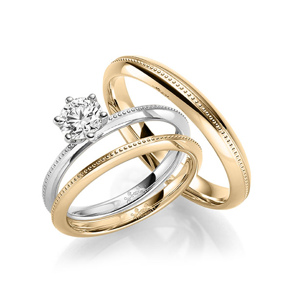 Set in roségoud 14 kt. met 0,7 ct. Briljant tw/si van Steinberg