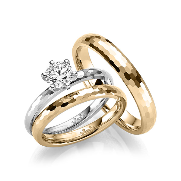 Set in roségoud 14 kt. met 0,7 ct. Briljant tw/si van Steinberg