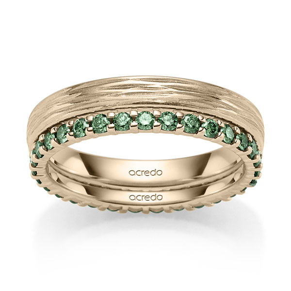 Set in Signature Gold 585 volledig gezet met in totaal 0,62 ct. Briljant tw/si van acredo - A-2469-1 Set in Signature Gold 585 volledig gezet met in totaal 0,62 ct. Briljant tw/si van acredo - A-2469-1