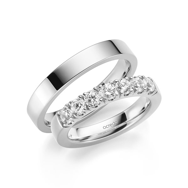 set in White gold 14K (585/1000) with in total 1,05 ct. brilliant tw,si by acredo - A-2118-1 set in White gold 14K (585/1000) with in total 1,05 ct. brilliant tw,si by acredo - A-2118-1